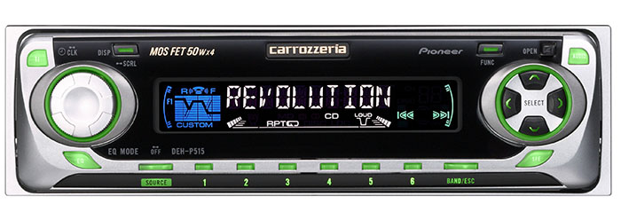 DEH-P515 商品概要 | オーディオメインユニット | カーAV | パイオニア