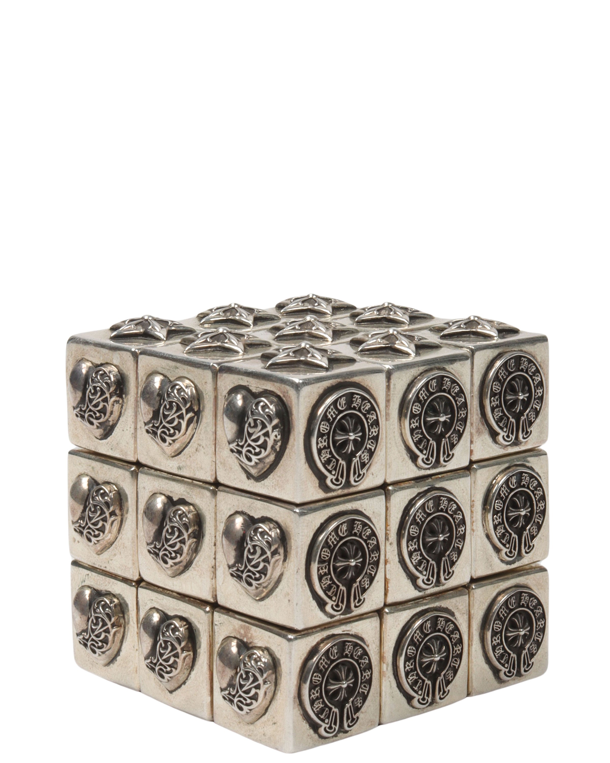 Chrome Hearts Silver Rubik's Cube – Justin Reed
