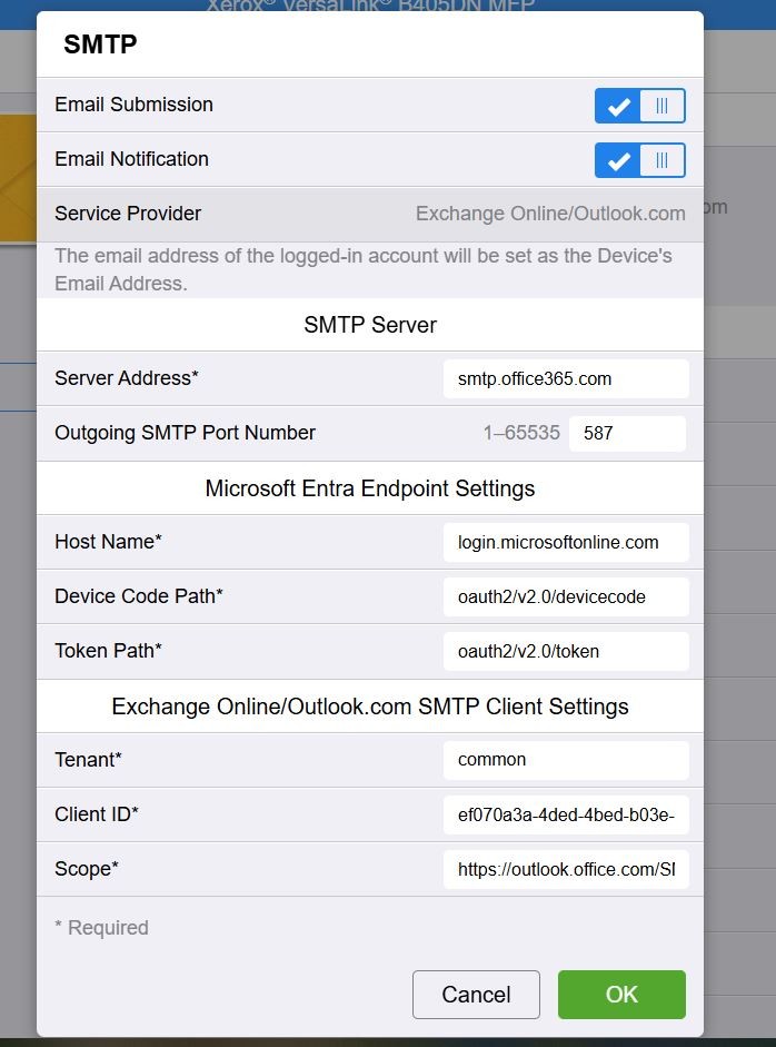 OAuth 2.0 Support for Xerox Multifunction Printers - Just·Tech