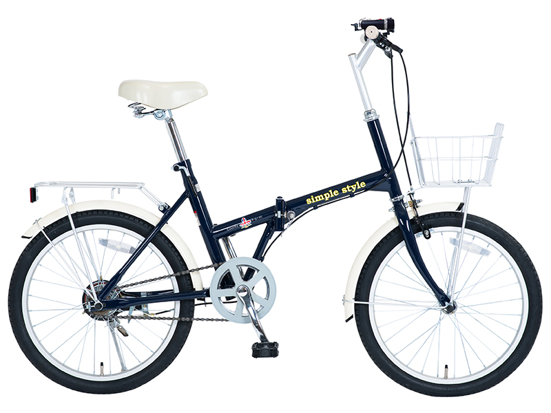 KCD | 折りたたみ自転車 シンプルスタイル H20BS （SS-H20BS/R8L2）