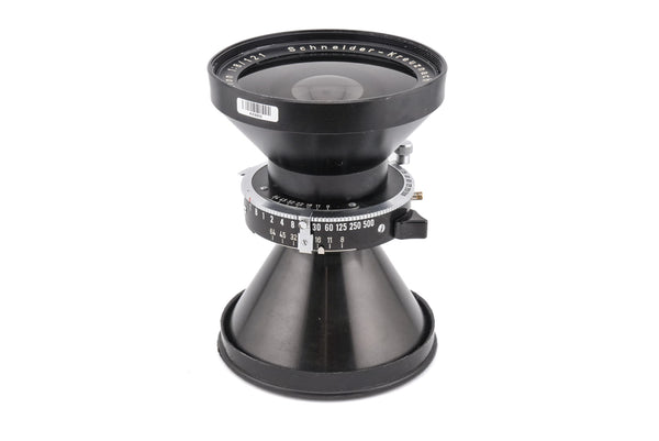 Schneider-Kreuznach 121mm f8 Super-Angulon (Shutter) - Lens
