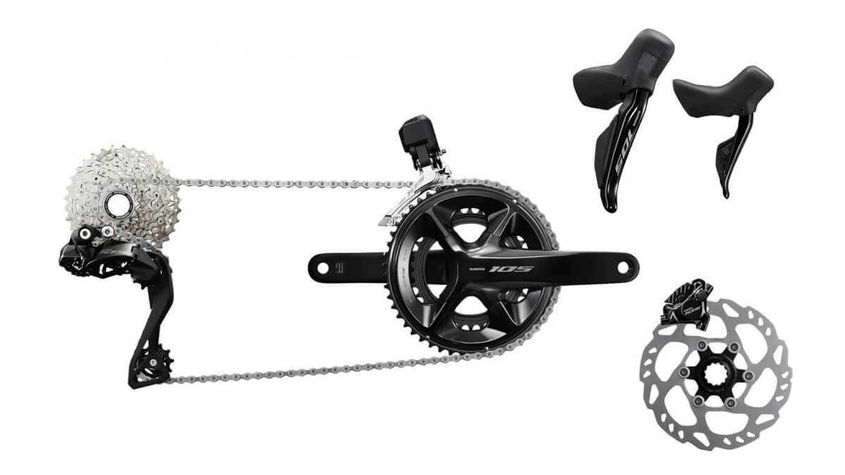 最新コンポーネント】電動シフト化したシマノ105 Di2の構成パーツをご
