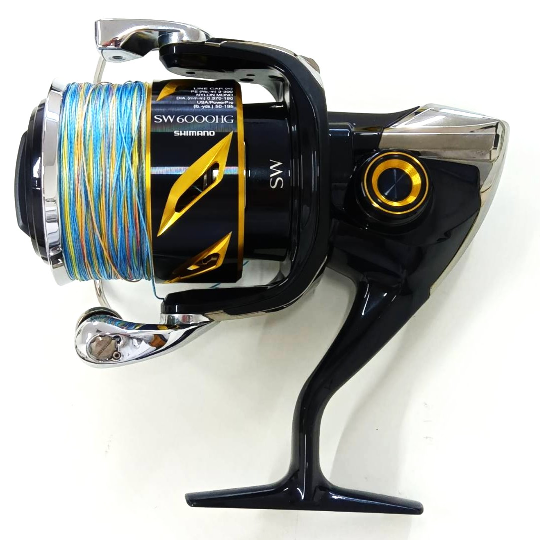 シマノ ステラ SW6000HG スピニングリール】の気になる買取価格は