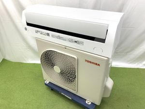極美品 2022年製 TOSHIBA 東芝 ルームエアコン RAS-J221M おもに6畳用