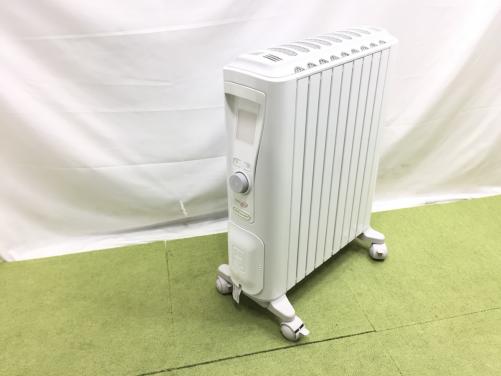 美品 DeLonghi デロンギ ベルカルド RHJ75V0915-GY 電気オイルヒーター