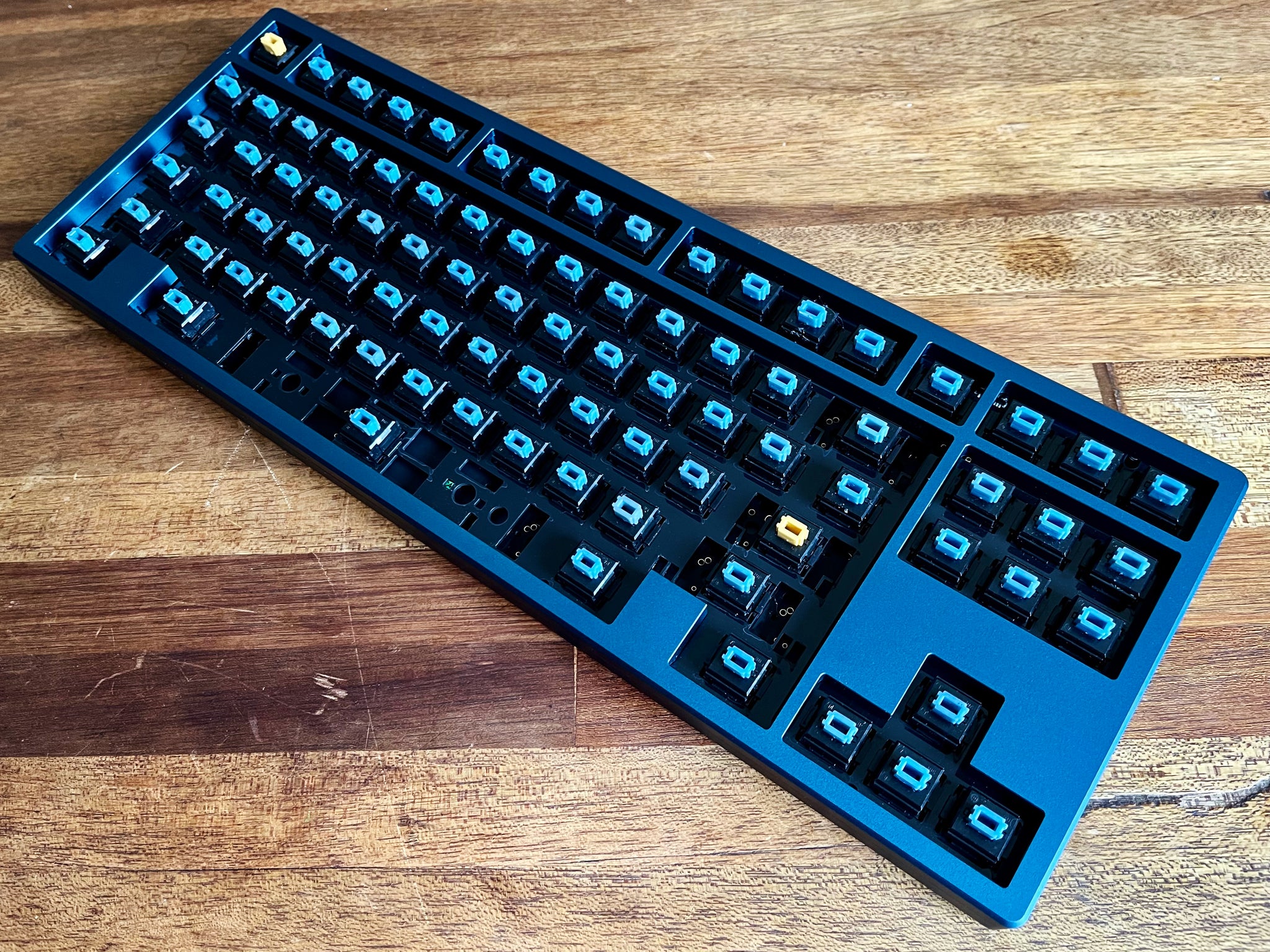 KFE CE (Jane V2 CE compatible) / Alps Blue / 1.2mm Delrin