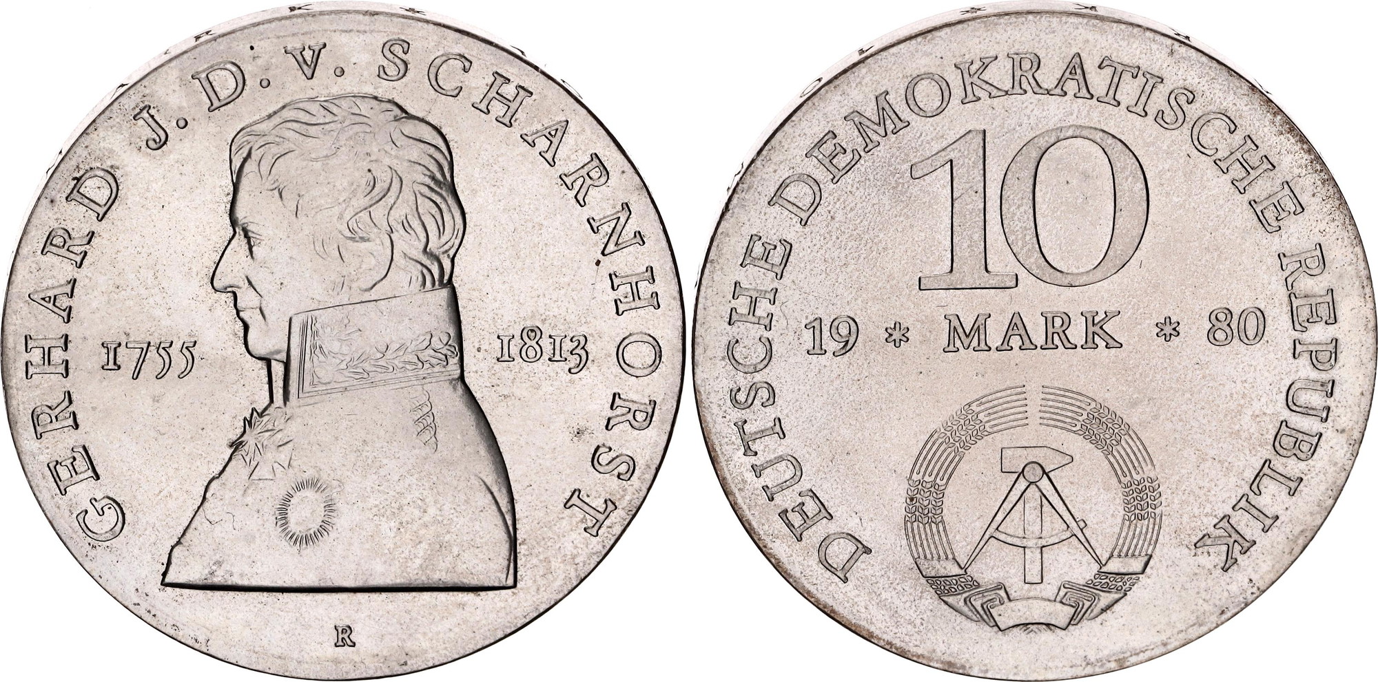 Germany - DDR 10 Mark 1980 | Katz Auction