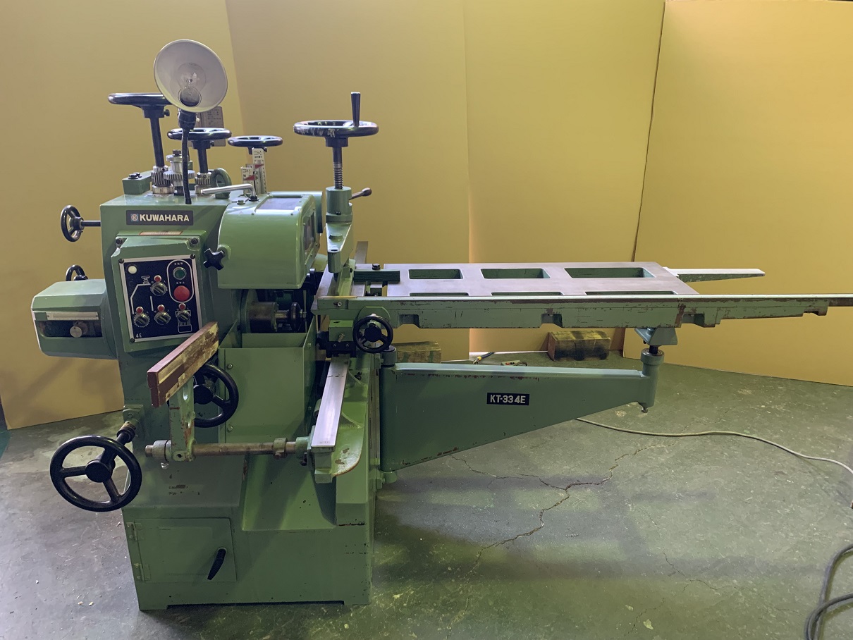 四軸ほぞ取盤 桒原製作所 中古木工機械 - 木村刃物販売株式会社