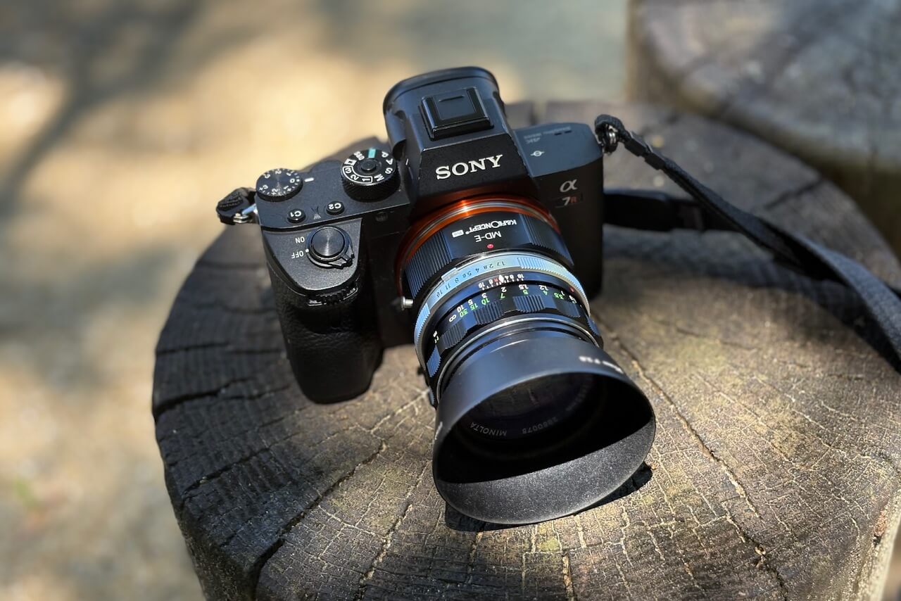 原点回帰、SONY α7R IIIにMINOLTA MC Rokkor PF 55mm f1.7をつけて
