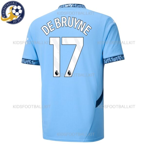Man City De Bruyne 17 Home Men Football Shirt 24/25 | Best 2026