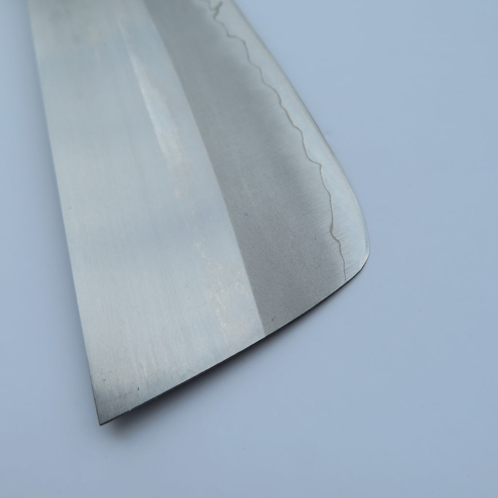 WH ステンレス鋼 菜切包丁＜朴水牛柄＞ – 菊一文珠四郎包永（きくいち