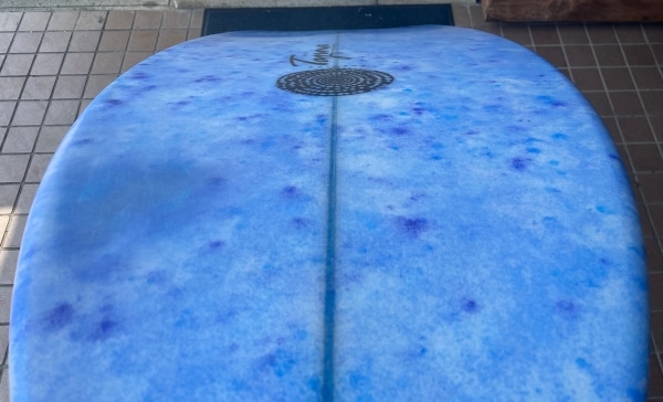 中古】JUSTICE surfboard GREEN IGUANA model(6'3