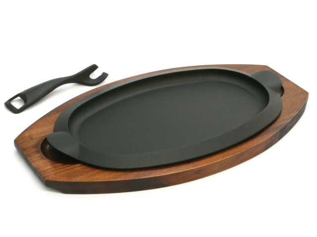 南部鉄器 岩鋳 ステーキ皿 Y型(大) の通信販売 - 【南部鉄器 岩鋳通販