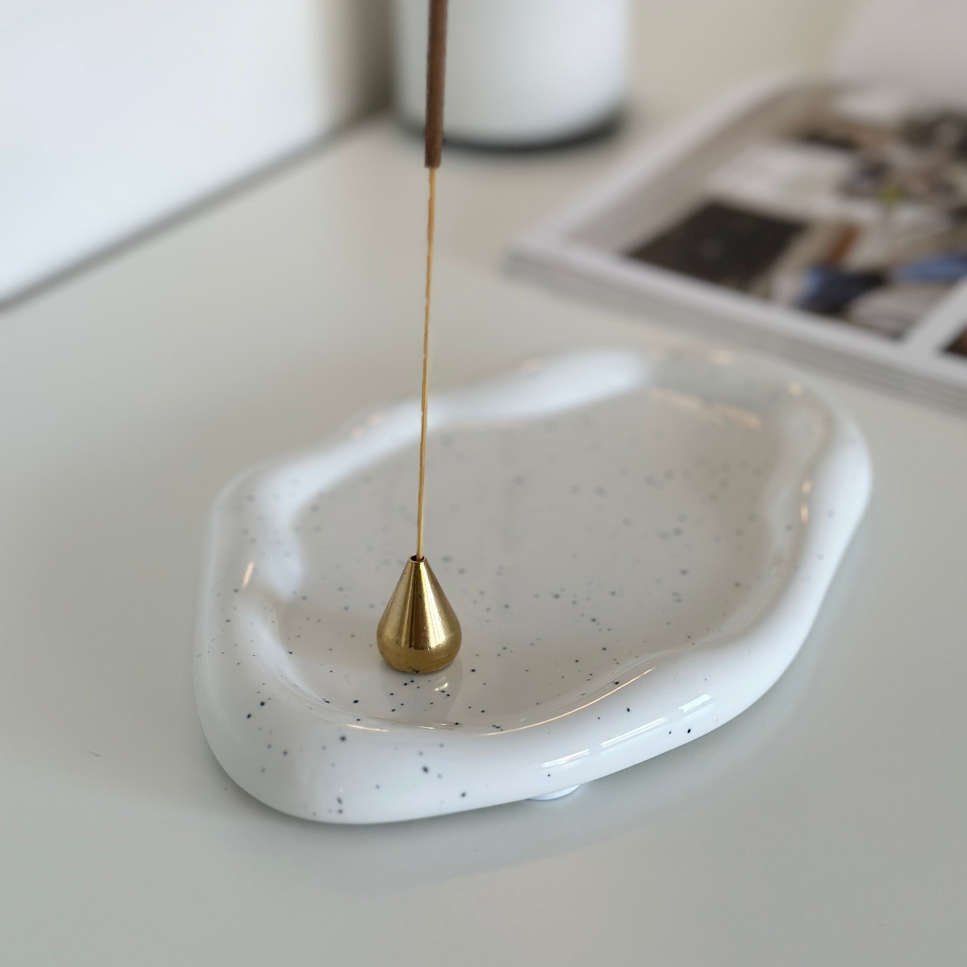 インセンスホルダー｜真鍮ドロップお香立て - territory