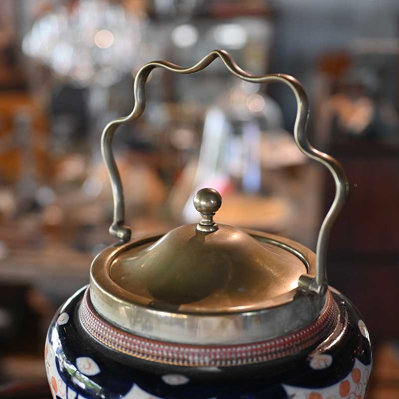 彩りの美しいビスケットバレル – 神戸アンティークウェアハウス