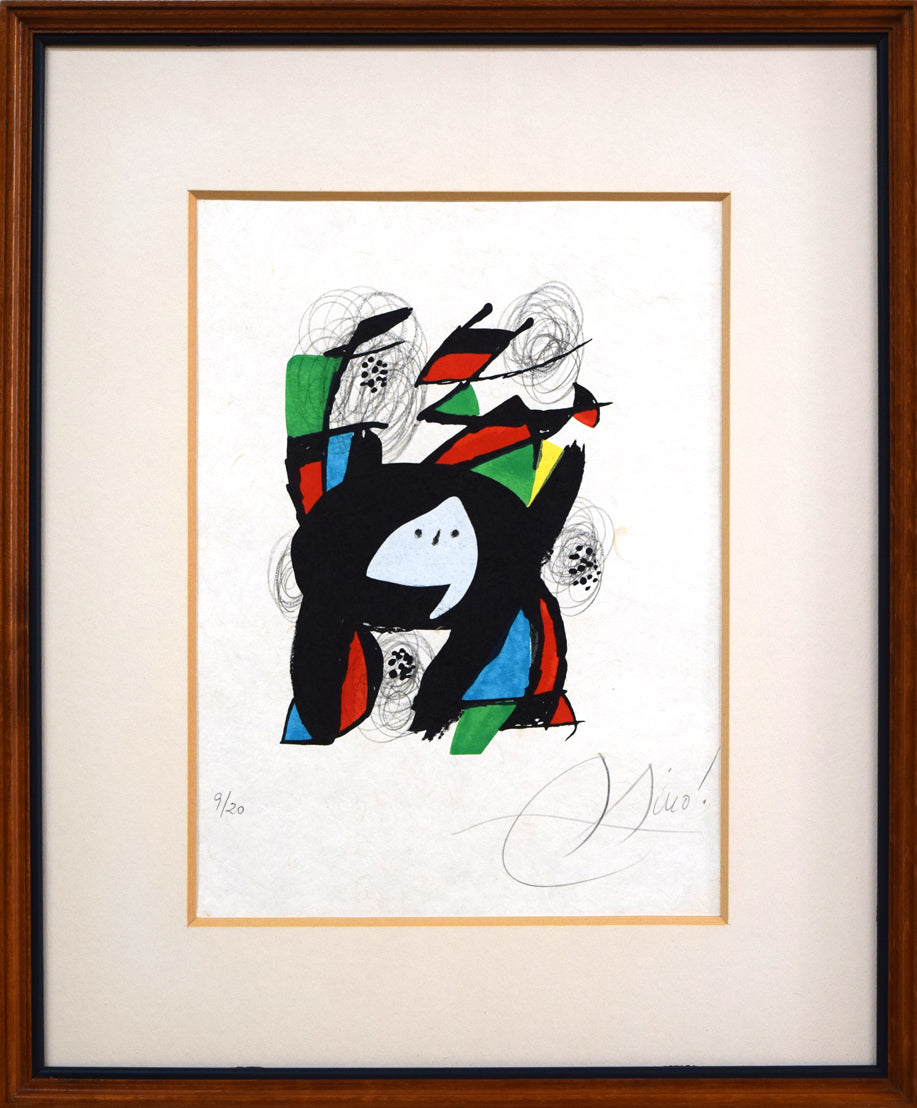 ジョアン ミロ(MIRO Joan)『リトグラフⅠ』よりPL,4 絵画買取・販売の