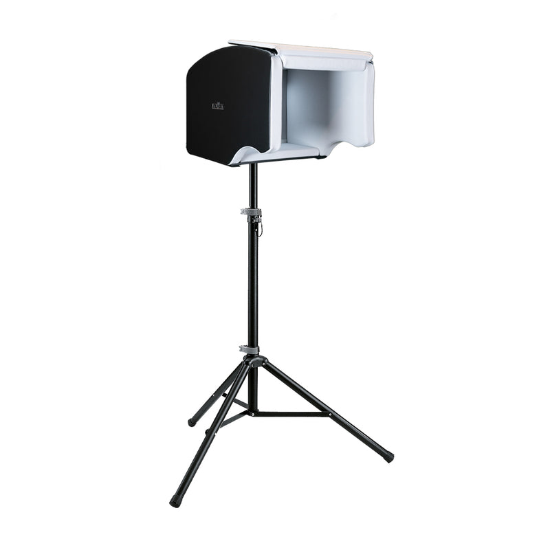 IsoVox 2 Portable Vocal Booth BLACK + K&M 21450 – KMR Audio