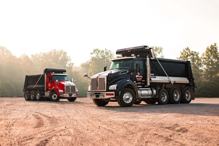 TJ Hunt Trucking Improves Efficiency with Kenworth T880s Specified