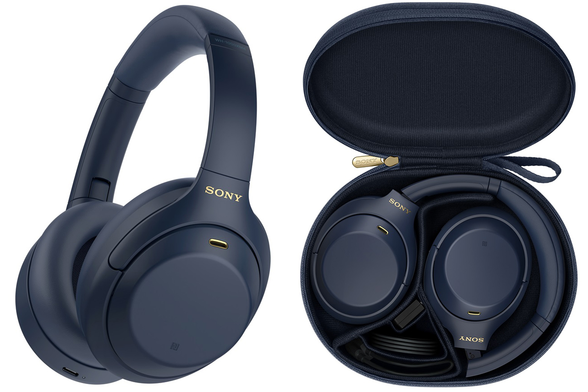 台数・期間限定カラー「WH-1000XM4」（ミッドナイトブルー）製品ページ