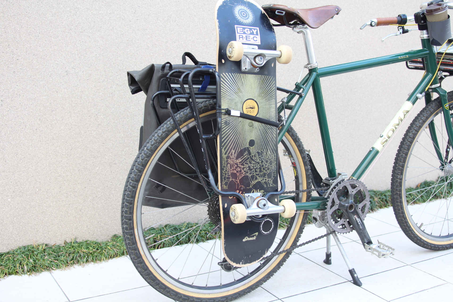 Fairdale『Pannier Skaterack』自転車のリアキャリアに簡単に