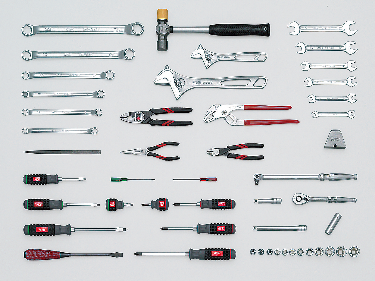 工具セット（片開きケースタイプ） | KTCツールオフィシャルサイト
