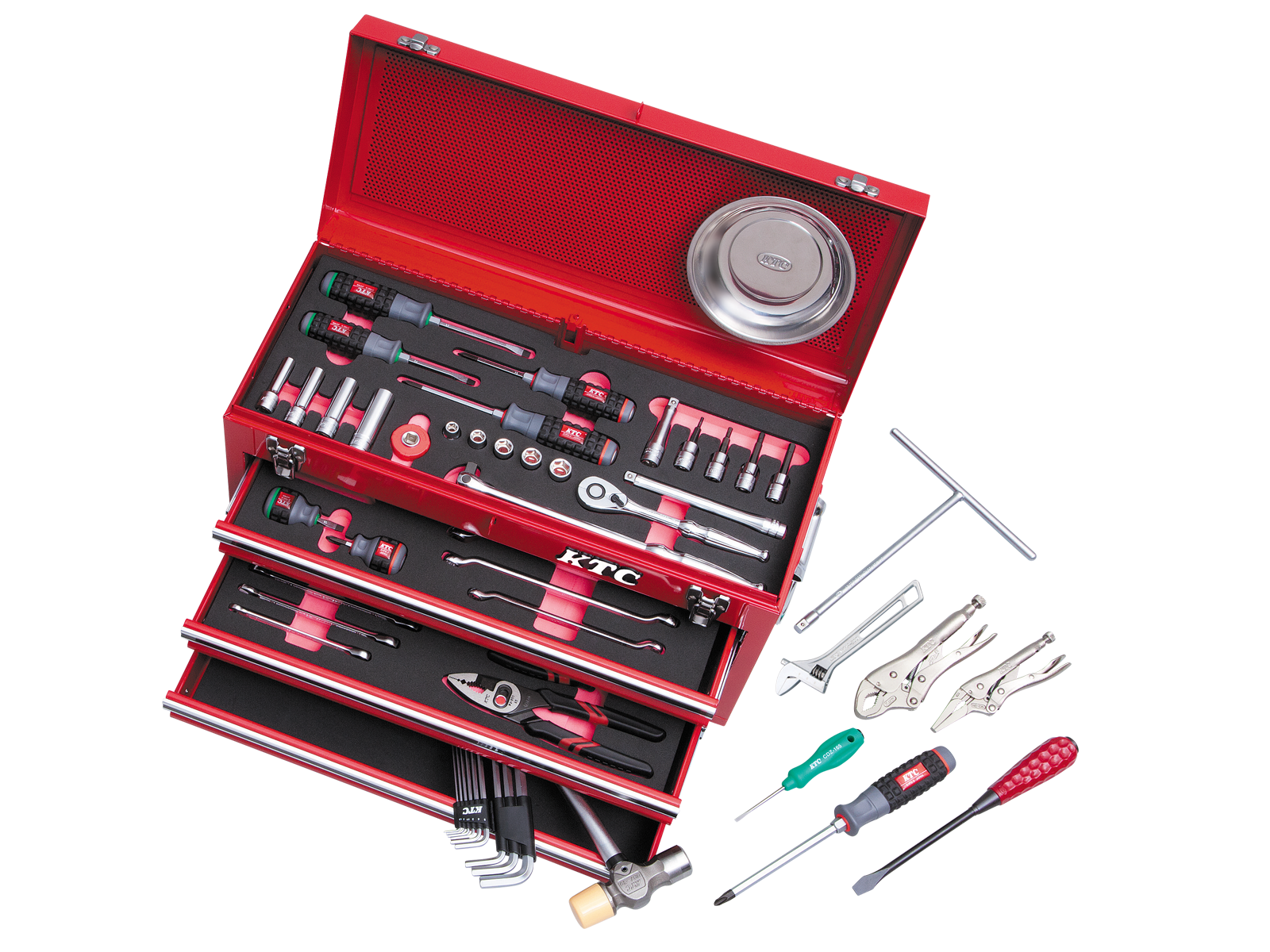 9.5sq.工具セット 二輪整備向け（チェストタイプ）[56点] | KTC