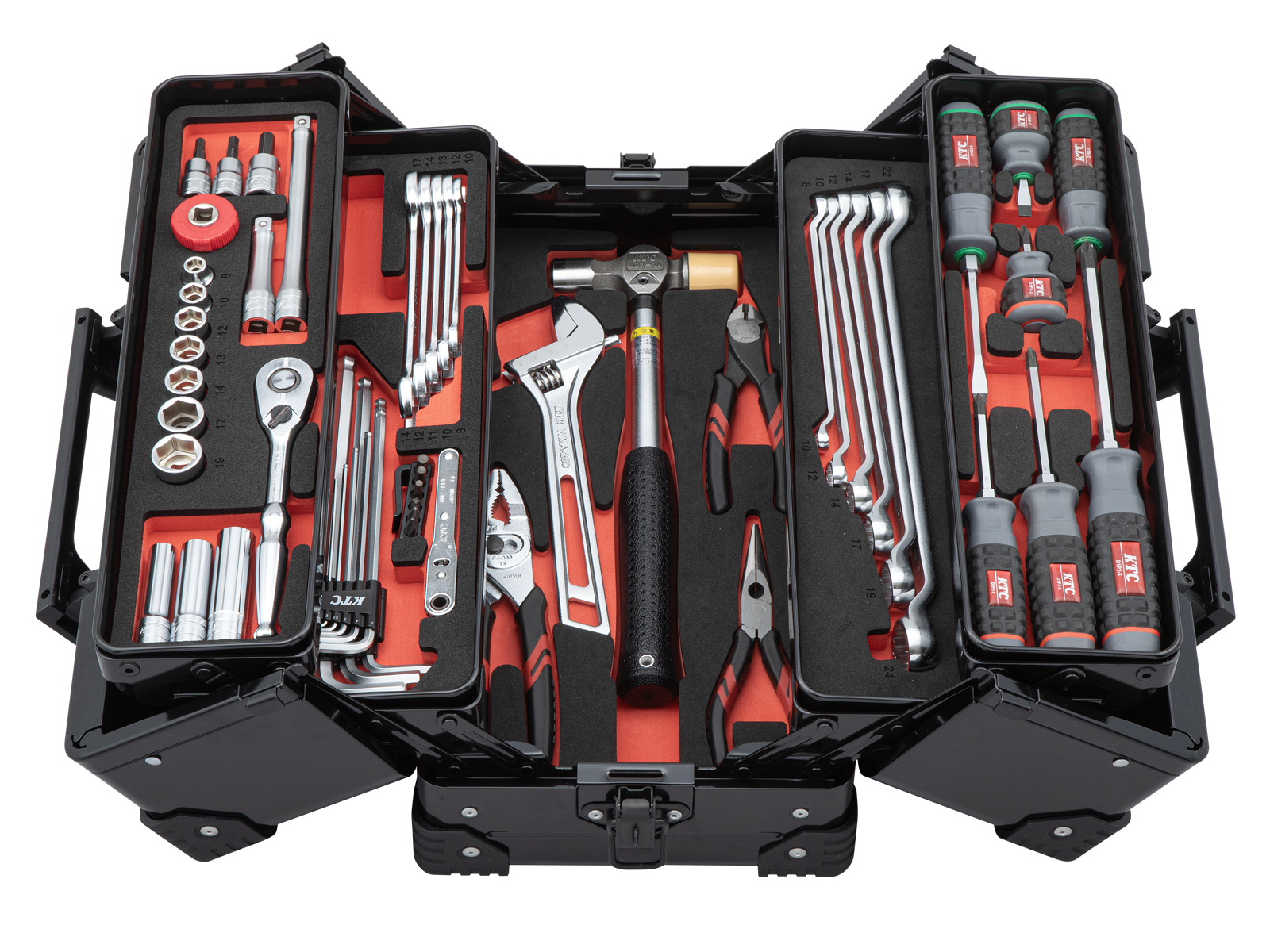 2025SKセール限定品】9.5sq.両開きメタルケースセット[56点] | KTC