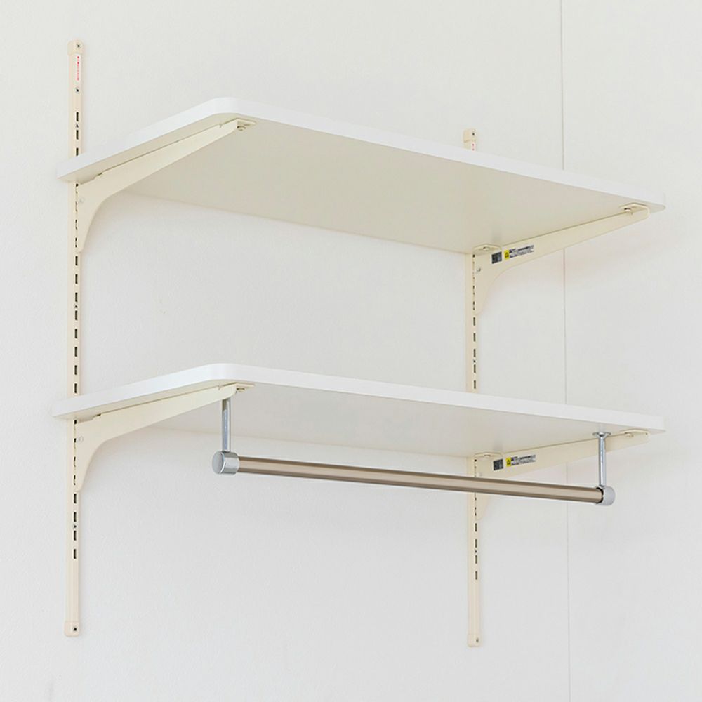 南海プライウッド ランドリー可動棚 LT2P-CW-A ランドリー収納｜建材