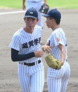 左手一本でたぐり寄せた初甲子園 高校野球滋賀大会決勝 滋賀学園－綾羽