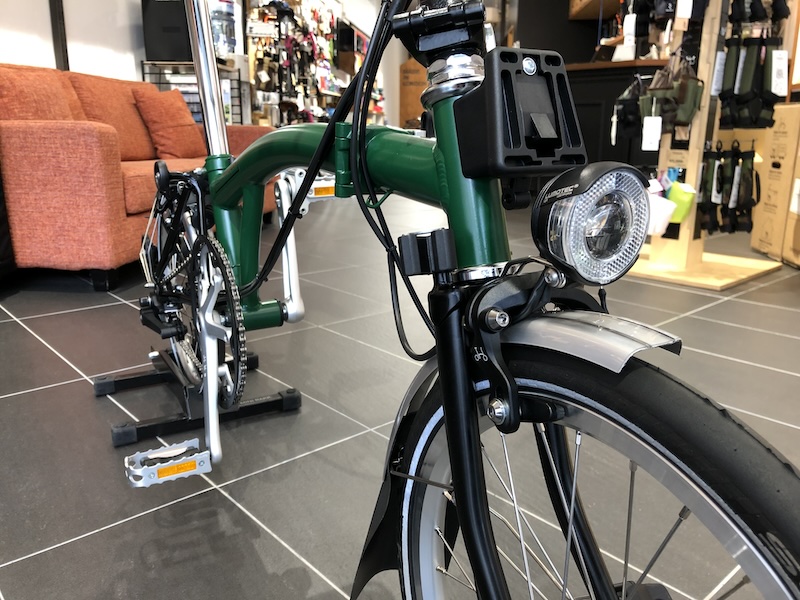 ブロンプトン純正ハブダイナモライト - LIFE with BICYCLE Daikanyama