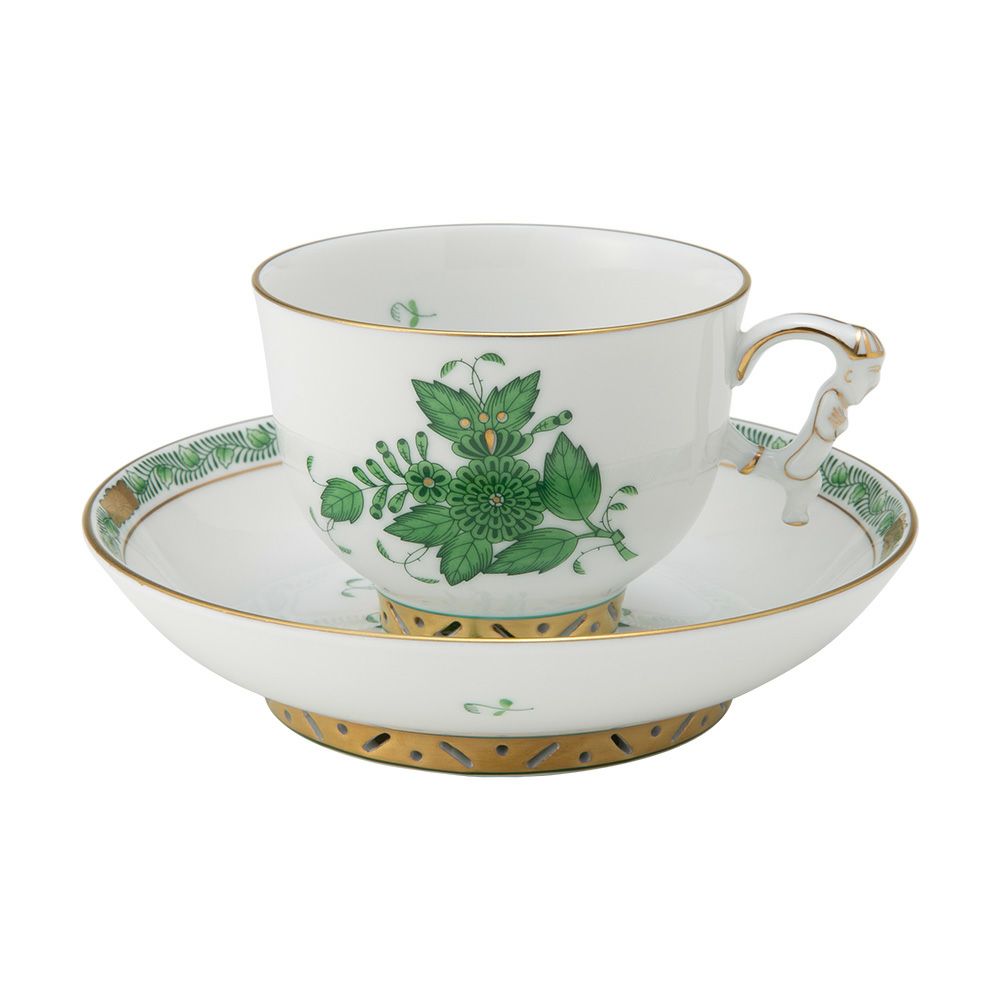 ヘレンド (HEREND) シノワズリ（中国趣味）アポニーグリーン 03364-0