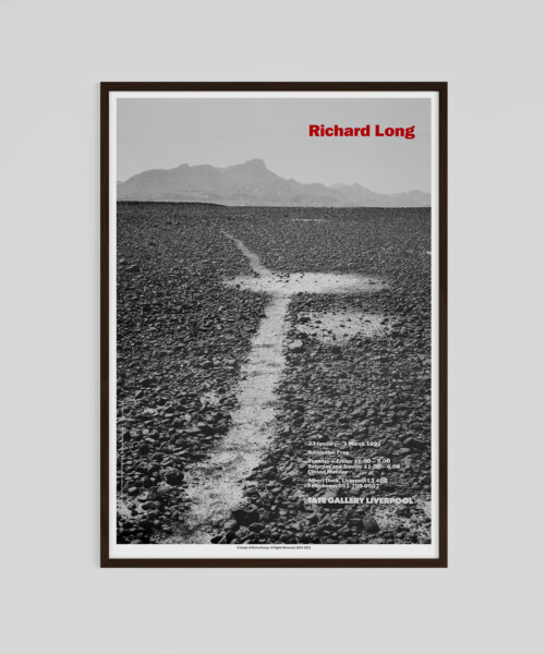Richard Long 1991 Exibition – リチャード・ロング - LEBENSFARBE