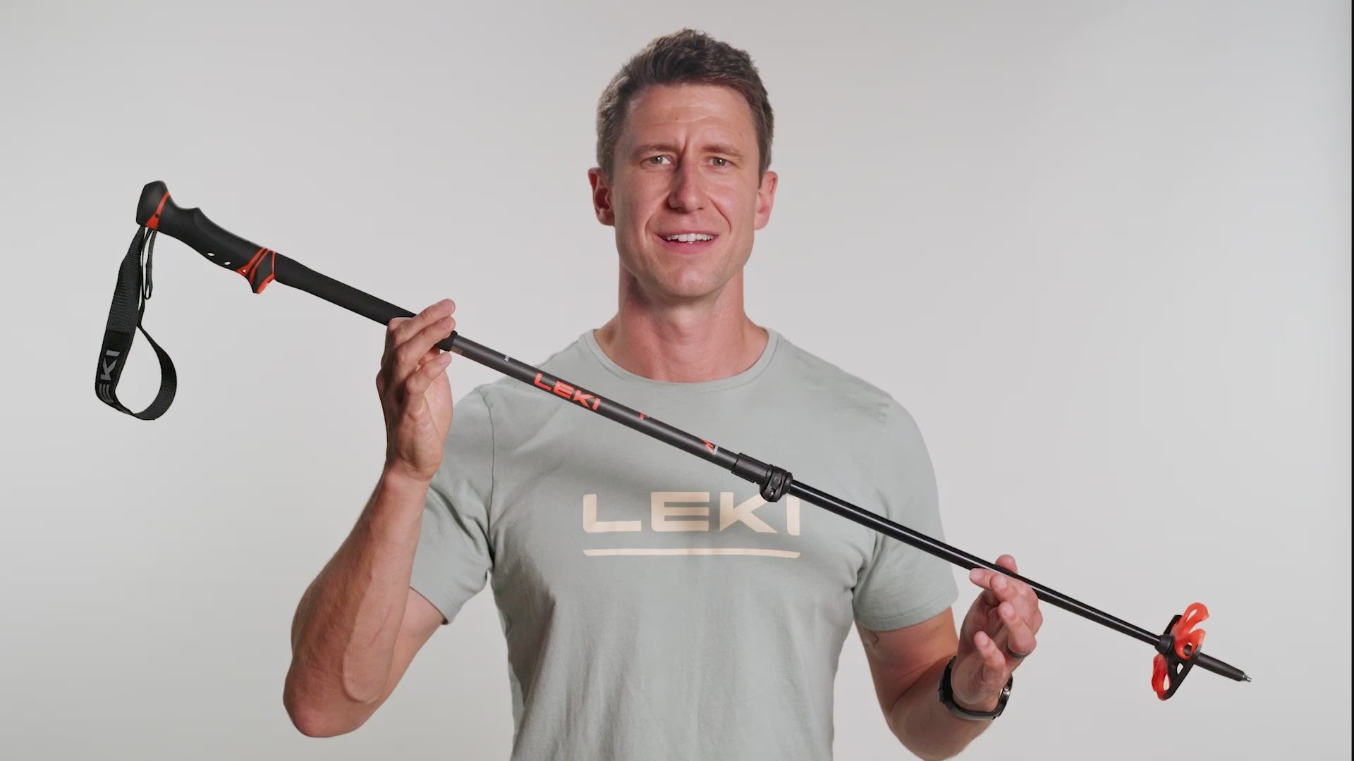 LEKI USA - HELICON LITE - Touring/Four Season Poles - All Winter