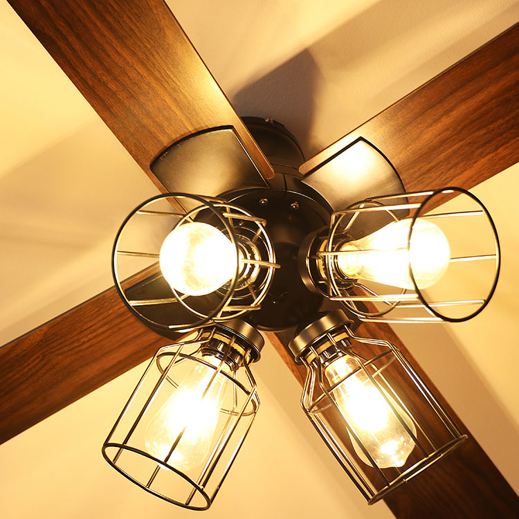 Modern Collection シーリングファン フィラメントLED付 JE-CF003