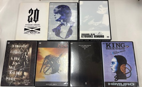 3月4日(水) 氷室京介 映像作品まとまって入荷しました♪ : ディスク