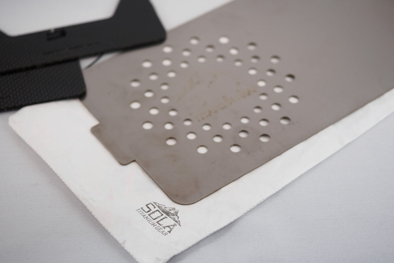 使ってよし眺めてよし 〜 SOLA TITANIUMGEAR Super Table#1 : 山に野に