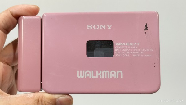 1991/平成3/SONY/WM-EX77/WALKMAN/ソニー/ウォークマン/オートカセット