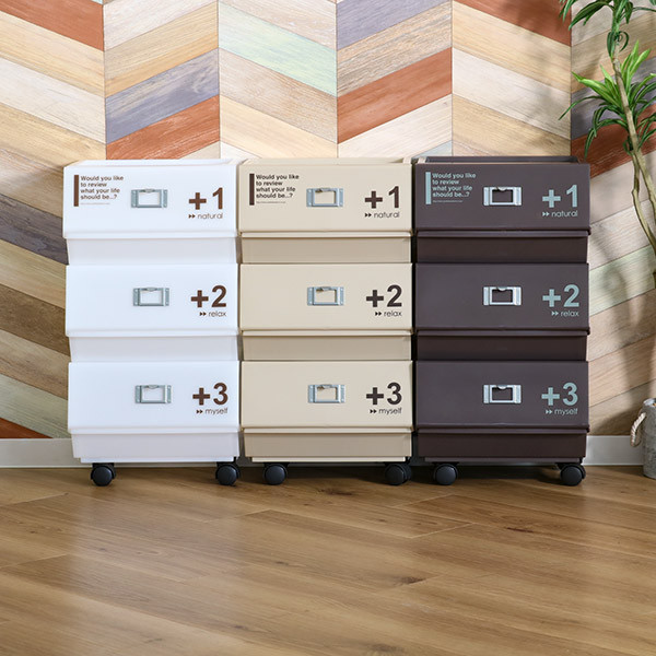 dショッピング |ラック 3段 プラスチック 幅33.7×奥行26×高さ63cm