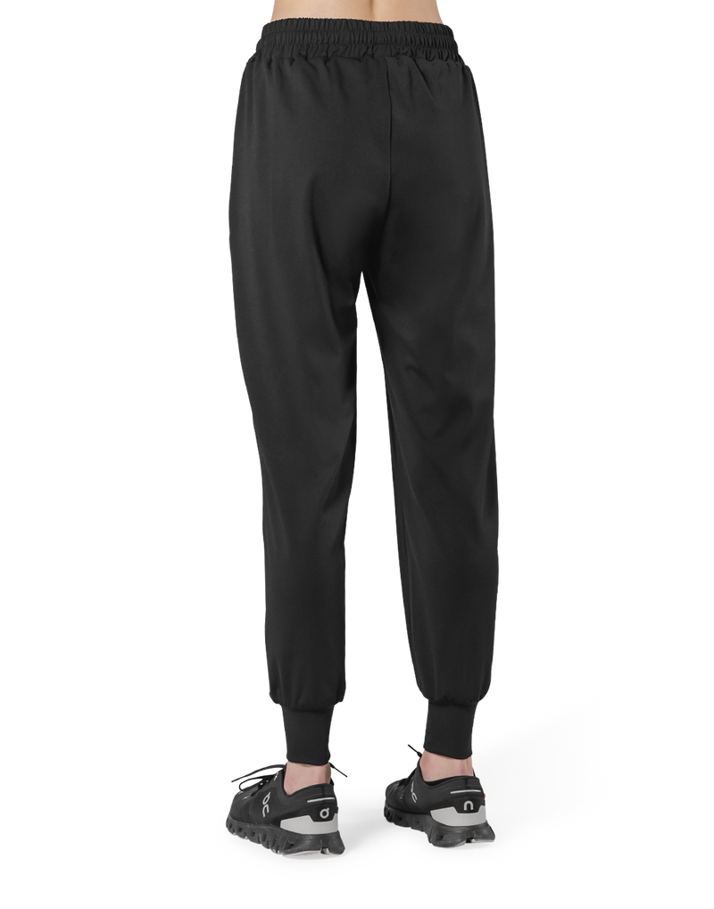 Stretch Pleats Jersey Pants 2 - Black – LÝFT