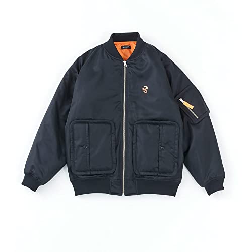 Amazon.com: Not So Ape Back Logo Bomber Jacket, All-Gender Unisex