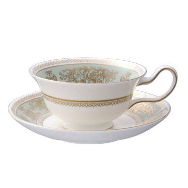 Amazon｜ウェッジウッド コロンビア セージ グリーン ティーカップ