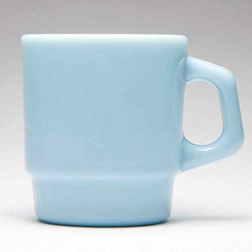 Amazon.co.jp: Fire-King スタッキングマグ ターコイズブルー : ホーム