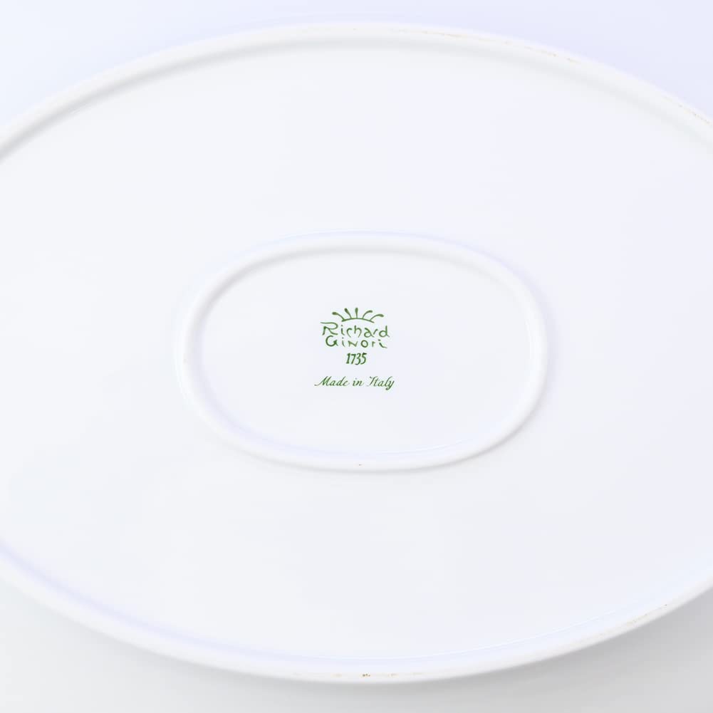 Amazon.co.jp: リチャードジノリ プレート オーバルプラター 33cm