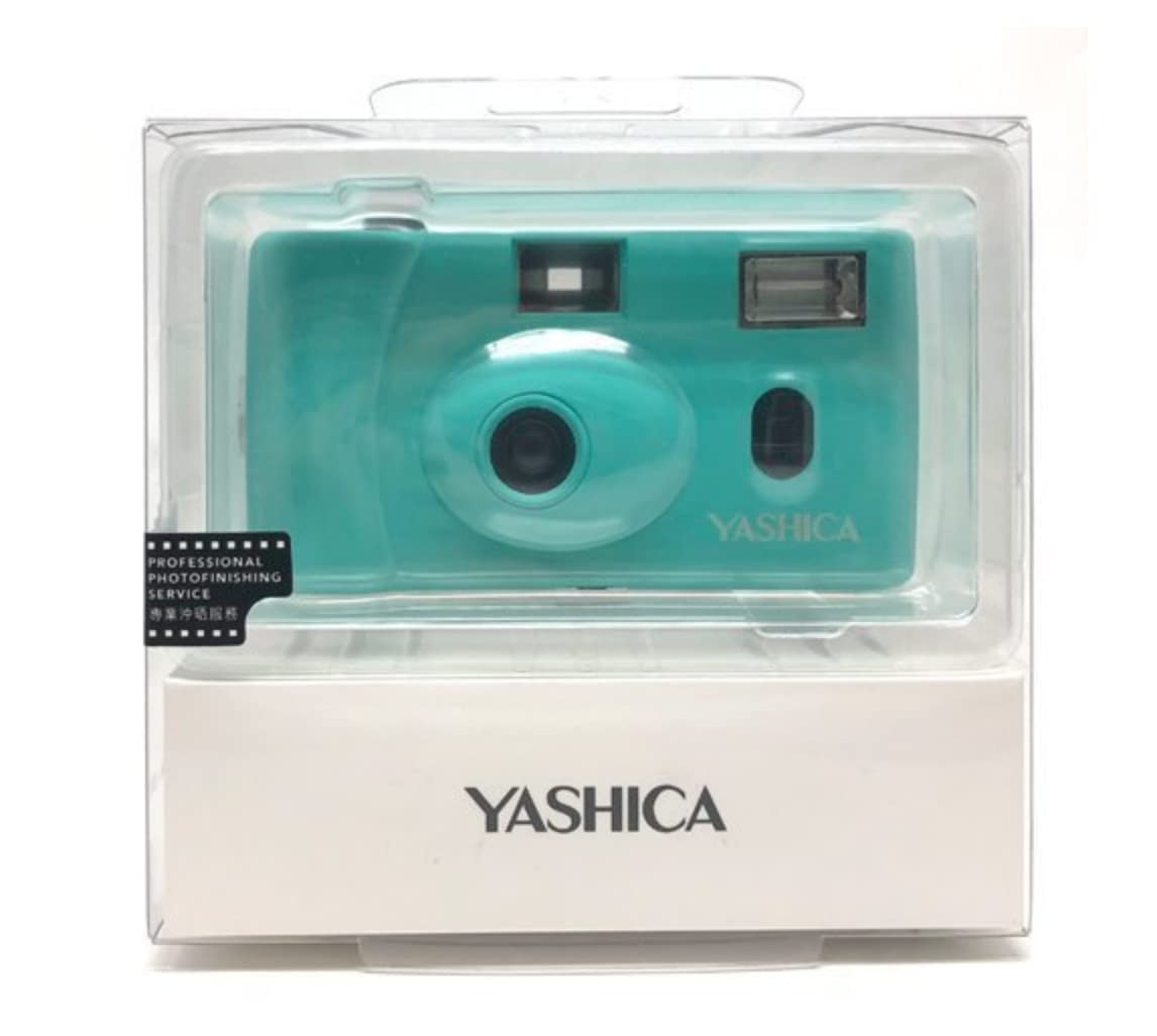 Amazon | YASHICA 【フィルムカメラ】YASHICA MF-1 Camera Turquoise