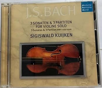 Amazon.co.jp: バッハ:無伴奏ヴァイオリン・ソナタ&パルティータ(全曲