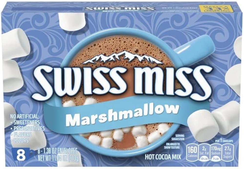 Amazon.co.jp: Swiss Miss Classics Marshmallow Hot Cocoa Mix