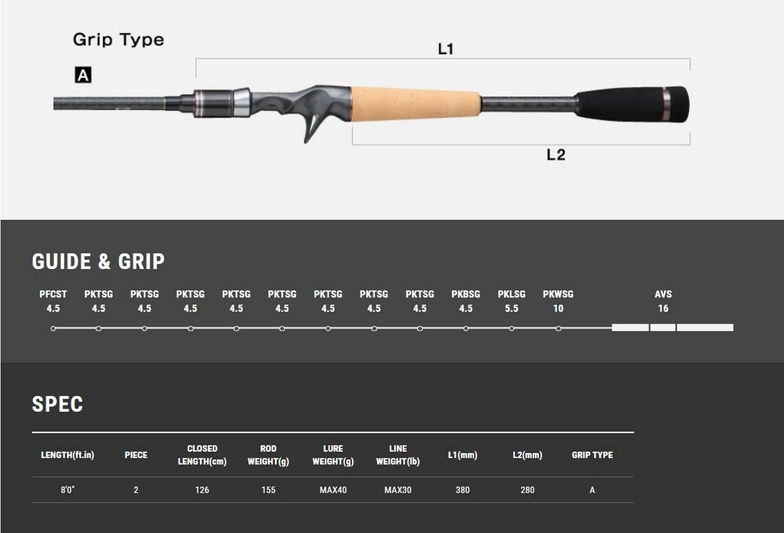 Amazon | テイルウォーク(tailwalk) ロッド ノーザンロック VII C80XH