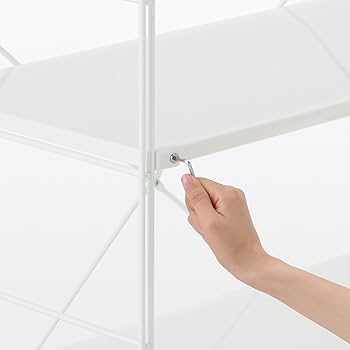 Amazon｜無印良品 スチールユニットシェルフ・スチール棚セット ライト