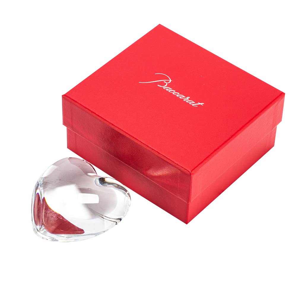 Amazon.co.jp: [ バカラ] Baccarat ペーパーウェイト ハート 文鎮