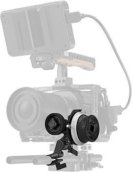 Amazon.com : SmallRig Mini Follow Focus with A/B Stops & 15mm Rod